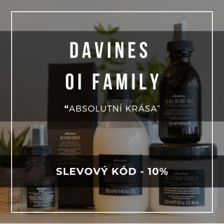🌿✨ Absolutní krása s Davines OI Family! ✨🌿 Jsme nadšení, že vám můžeme představit naši nejprodávanější a mnohokrát...